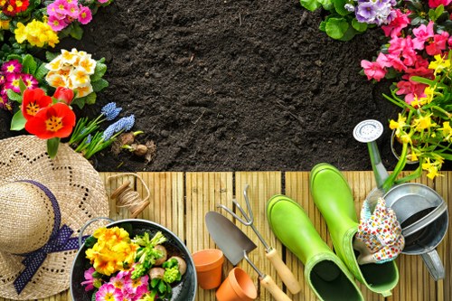 Customer reviewing a landscaping quotation and booking details